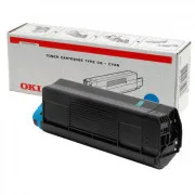 Oki C5100 (42127407) - toner, cyan (azurový)