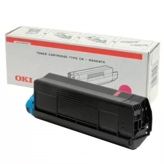Oki C5100 (42127406) - toner, magenta (purpurový) Oki C5100 (42127406) - toner, magenta (purpurový)