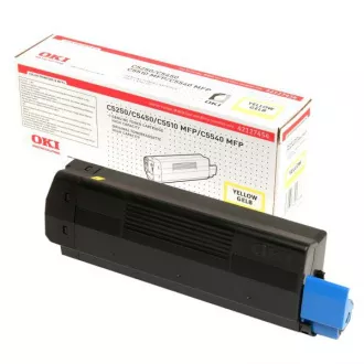 Oki C5250 (42127454) - toner, yellow (žlutý) Oki C5250 (42127454) - toner, yellow (žlutý)