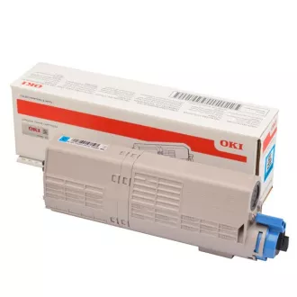 Oki 46490607 - toner, cyan (azurový)