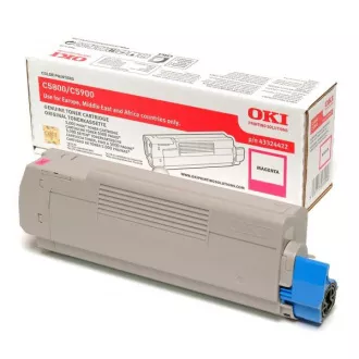 Oki 5550 (43324422) - toner, magenta (purpurový)