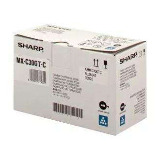 Sharp MX-C30GTC - toner, cyan (azurový) Sharp MX-C30GTC - toner, cyan (azurový)