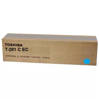 Toshiba T-281CEC - toner, cyan (azurový) Toshiba T-281CEC - toner, cyan (azurový)