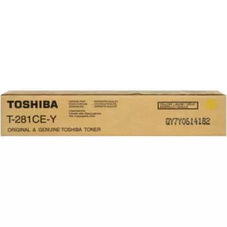 Toshiba T-281CEY - toner, yellow (žlutý) Toshiba T-281CEY - toner, yellow (žlutý)