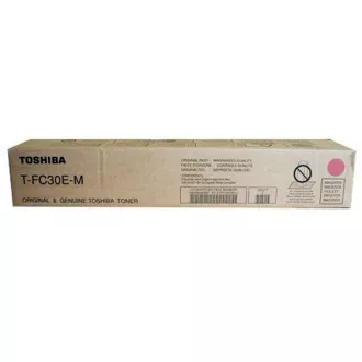 Toshiba T-FC30EM - toner, magenta (purpurový) Toshiba T-FC30EM - toner, magenta (purpurový)