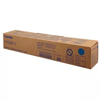 Toshiba T-FC50EC - toner, cyan (azurový) Toshiba T-FC50EC - toner, cyan (azurový)