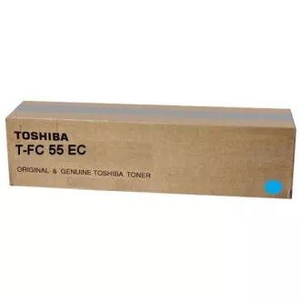 Toshiba T-FC55EC - toner, cyan (azurový) Toshiba T-FC55EC - toner, cyan (azurový)