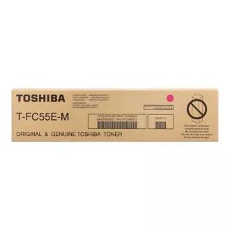 Toshiba T-FC55EM - toner, magenta (purpurový) Toshiba T-FC55EM - toner, magenta (purpurový)