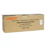 Utax 4431610011 - toner, cyan (azurový)