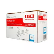 Oki 43870007 - optická jednotka, cyan (azurová)