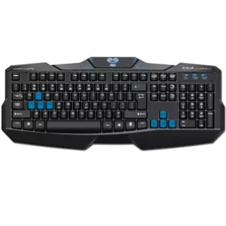 E-blue Cobra EKM746 klávesnice drátová (USB) CZ/SK, černá, DOPRODEJ