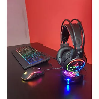 Marvo CM305 RGB sada klávesnice drátová (USB) CZ/SK, černá s herní myší a sluchátky, herní, membránová typ RGB podsvícená Marvo CM305 RGB sada klávesnice drátová (USB) CZ/SK, černá s herní myší a sluchátky, herní, membránová typ RGB podsvícená