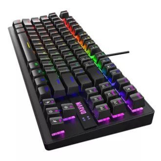 Marvo KG901 klávesnice drátová (USB) CZ/SK, černá mechanická