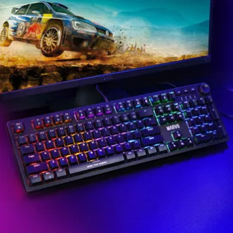 Marvo KG954 EN klávesnice drátová (USB) US, černá mechanická