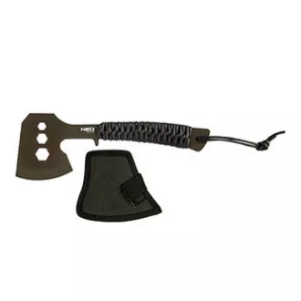 Neo Tools kempingová sekera 63-118, celková hmotnost 266g, délka sekery 26cm Neo Tools kempingová sekera 63-118, celková hmotnost 266g, délka sekery 26cm